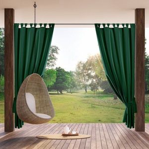 ArtFir Záves na terasu GARDEN PU | tmavozelená 155 x 240 cm vyobraziť