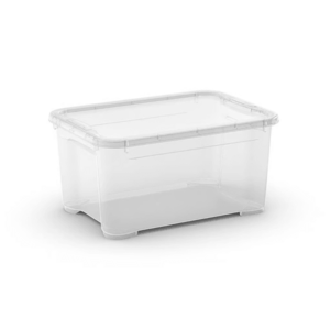 CURVER Úložný box T BOX XS 14L s vekom | transparentná vyobraziť