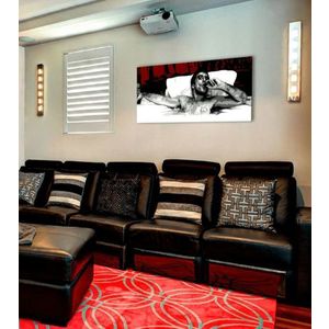 Najväčší mafiáni na plátne Scarface - Tony Montana s cigarou v bazéne 140x70 cm vyobraziť