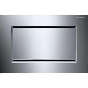 GEBERIT - Sigma30 Ovládacie tlačidlo splachovania, chróm/kefovaný chróm 115.893.KY.1 vyobraziť