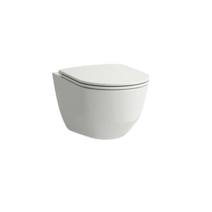 Laufen - Pro Závesné WC s doskou SLIM, sklápaním SoftClose, biela H8669530000001 vyobraziť