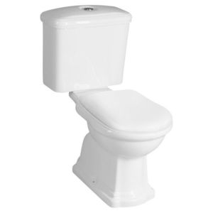 KERASAN - RETRO WC kombi, spodný odpad, biela-chrom WCSET01-RETRO-SO vyobraziť