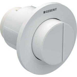 GEBERIT - Splachovací systémy Oddialené ovládanie typ 01, pneumatické, na 2 množstvá splachovania, vyvýšené, alpská biela 116.044.11.1 vyobraziť