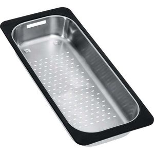FRANKE FRANKE - Příslušenství Odkvapkávacia miska na drezy, 183x433x64 mm, nerezová/čierny plast 112.0175.520 vyobraziť