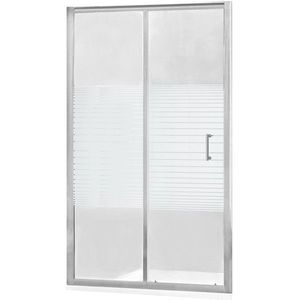 MEXEN - Apia posuvné sprchové dvere 90 cm dekor, chróm 845-090-000-01-20 vyobraziť