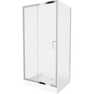 MEXEN/S - Apia Sprchovací kút 120x90, transparent, chróm + vanička Rio 840-120-090-01-00-4510 vyobraziť