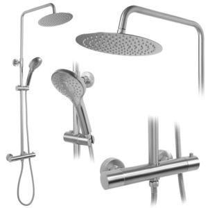 REA REA - Sprchový set s termostatickou batériou 150mm VINCENT Nikel kartáčovaný REA-P6603 vyobraziť