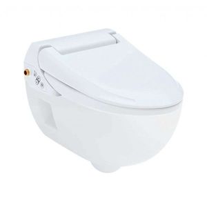 GEBERIT - AquaClean Elektronický bidet AquaClean 4000 s keramikou, Rimfree, SoftClosing, alpská biela 146.135.11.1 vyobraziť