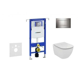 GEBERIT - Duofix Set předstěnové instalace, klozetu a sedátka Ideal Standard Tesi, tlačítka Sigma30, chrom 111.355.00.5 NF6 vyobraziť