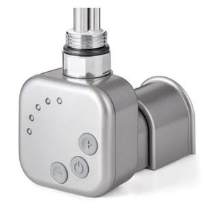 OLSEN SPA - Vykurovacia tyč BURG s termostatom - Farba vykurovacej tyče - Chróm - matný, Typ pripojenia - Podomietkové, Výkon vykurovacej tyče - 200 W RDOHT120003 vyobraziť