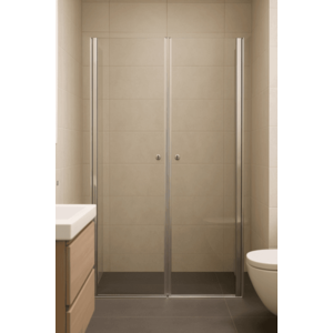 H K - Sprchové dvere PURE D2 100 dvojkrídlové 96-101 x 190 PURED2100 vyobraziť