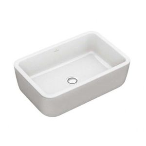 VILLEROY & BOCH - Architectura Umývadlo na dosku, 60x40 cm, s prepadom, bez otvoru na batériu, alpská biela 41276001 vyobraziť
