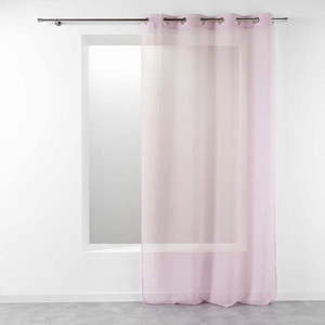 Ružová záclona 140x280 cm Telma – douceur d'intérieur vyobraziť