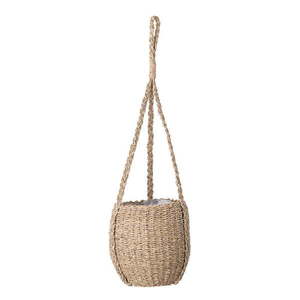 Závesný obal na kvetináč z morskej trávy ø 20 cm Rockie – Bloomingville vyobraziť