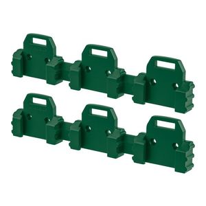 PARKSIDE® Nástenný držiak na akumulátor/aku skrutkovač (trojitý držiak na akumulátor, 2 kusy) vyobraziť