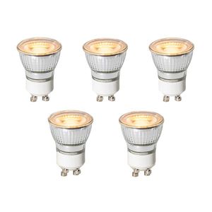 Sada 5 GU10 3-stupňových stmievateľných LED žiaroviek 35 mm 4 W 200 lm 2200 K vyobraziť