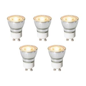 Sada 5 GU10 3-stupňových stmievateľných LED žiaroviek 35 mm 4W 220 lm 2700K vyobraziť