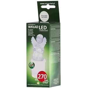 LED vložka do sviečky/lampášov Anjel 270 dní - Cw 2/15/Wlc-Ang vyobraziť