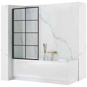 Vaňová zástena Lagos-1 fix pevný 80x140 black vyobraziť