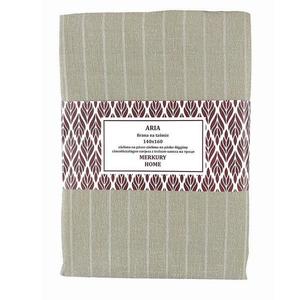 Záclona na páske ARIA polyester béžová 140x160 Merkury Home vyobraziť