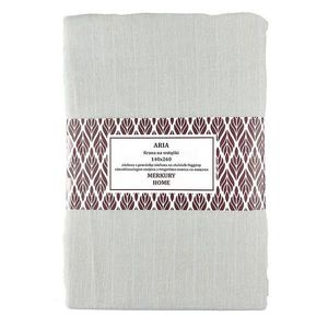Záclona na šnurovanie ARIA polyester ecru 140x260 Merkury Home vyobraziť