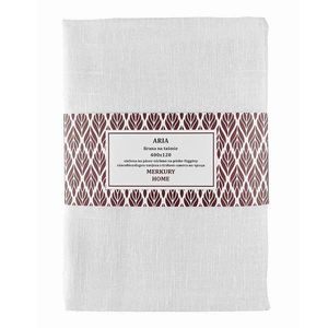 Záclona na páske ARIA polyester biela 400x120 Merkury Home vyobraziť
