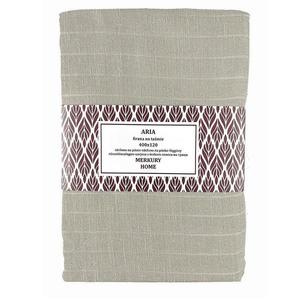 Záclona na páske ARIA polyester béžová 400x120 Merkury Home vyobraziť
