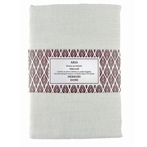 Záclona na páske ARIA polyester ecru 400x160 Merkury Home vyobraziť
