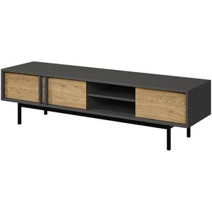 TV stolík 160 Alsy 9 Olejovaný dub/Antracyt vyobraziť