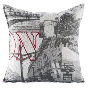 Obliečka na vankúš London 40x40 oceľ 91725 vyobraziť