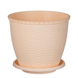 Kvetináč Rattan 9 L béžový vyobraziť