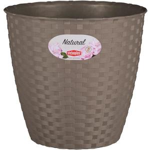 Kvetináč Natural 29 cm sivý vyobraziť