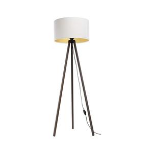 Stojacia lampa STANDART 1xE27/60W/230V biela/hnedá vyobraziť