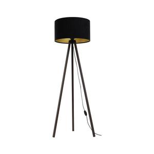 Stojacia lampa STANDART 1xE27/60W/230V čierna/hnedá vyobraziť