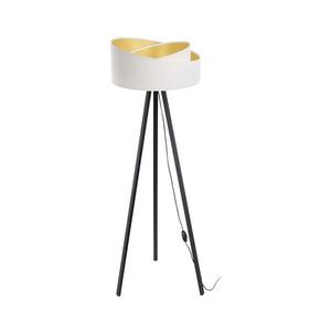 Stojacia lampa GALAXY 1xE27/60W/230V biela/wenge vyobraziť