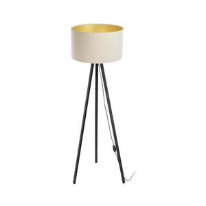 Stojacia lampa STANDART 1xE27/60W/230V krémová/wenge vyobraziť