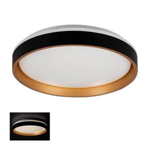 37324 - LED Stropné svietidlo SOLN LED/17, 5W/230V pr. 38 cm čierna/zlatá vyobraziť