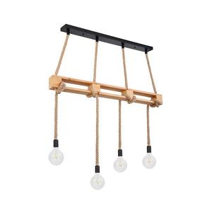 Globo Globo 69029-4P - Luster na lanku ULLEU 4xE27/60W/230V vyobraziť