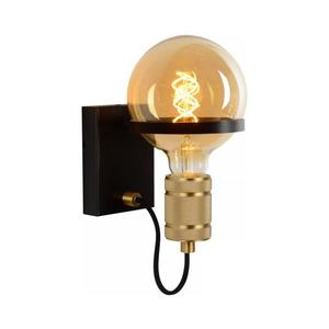 Lucide Lucide 30271/01/30 - Nástenná lampa OTTELIEN 1xE27/60W/230V čierna vyobraziť