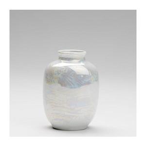 Porcelánová váza 12, 5x9 cm perleťová biela vyobraziť