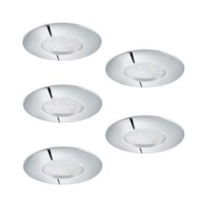 SADA 5x LED Stmievateľné podhľadové svietidlo 1xLED/4, 5W/230V lesklý chróm vyobraziť