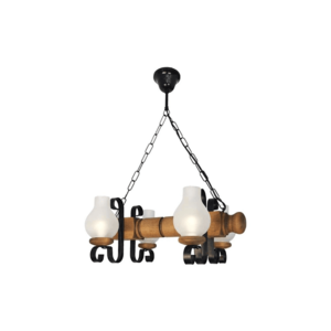 Exodus Lighting Srl Luster na reťazi RUSTIC 4xE14/40W/230V buk - FSC certifikované vyobraziť