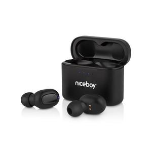 Niceboy Niceboy HIVE Podsie 4 - Bezdrôtové slúchadlá IP54 čierna vyobraziť