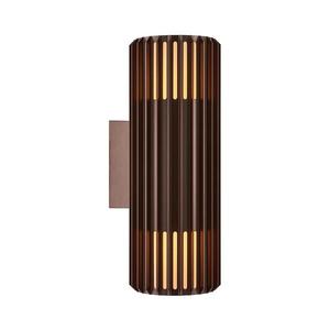 Nordlux Nordlux - Vonkajšie nástenné svietidlo ALUDRA 2xE27/15W/230V IP54 hnedá vyobraziť