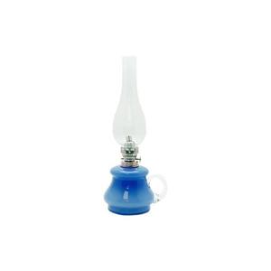 Floriánova huť Petrolejová lampa TEREZA 34 cm tmavomodrá vyobraziť