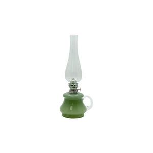 Floriánova huť Petrolejová lampa TEREZA 34 cm lesná zelená vyobraziť