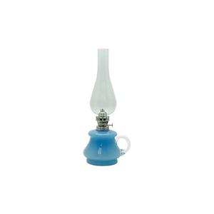 Floriánova huť Petrolejová lampa TEREZA 34 cm svetlomodrá vyobraziť