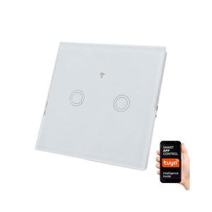 Greenlux Spínač domový SWITCH 2x1000W/5A Wi-Fi Tuya vyobraziť