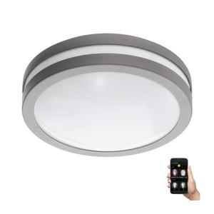 Eglo 33572 - LED Stmievateľné kúpeľňové svietidlo LOCANA-C 14W/230V IP44 strieborná vyobraziť