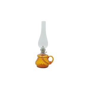 Floriánova huť Petrolejová lampa TEREZA 34 cm amber káro vyobraziť
